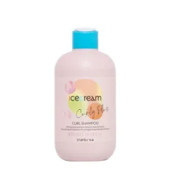 Inebrya Ice Cream Curly Plus Shampoo - Shampoing hydratant pour cheveux bouclés, 300 ml