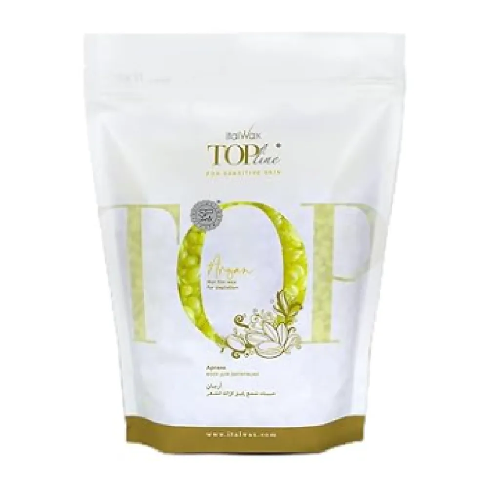 Italwax Top Formula Argan - Cire en granulés à film chaud, 750 g