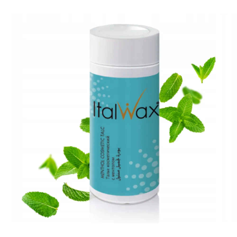 ItalWax Talc cosmétique au menthol, 50 g