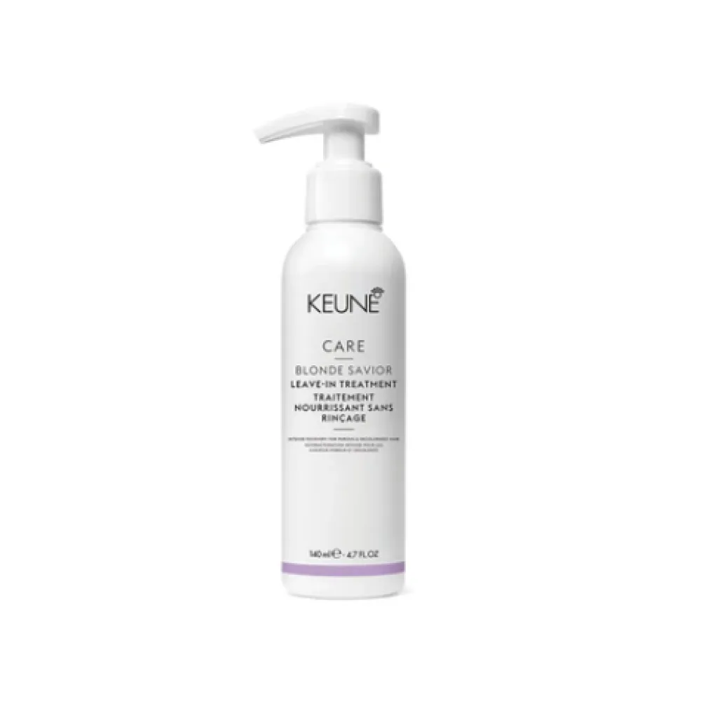 KEUNE CARE Blonde Savior Leave-in Treatment — Crème réparatrice pour cheveux, 140 ml