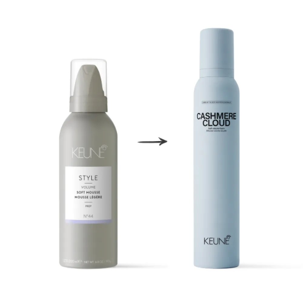 KEUNE Style CASHMERE CLOUD - Mousse légère volumisante, 200 ml