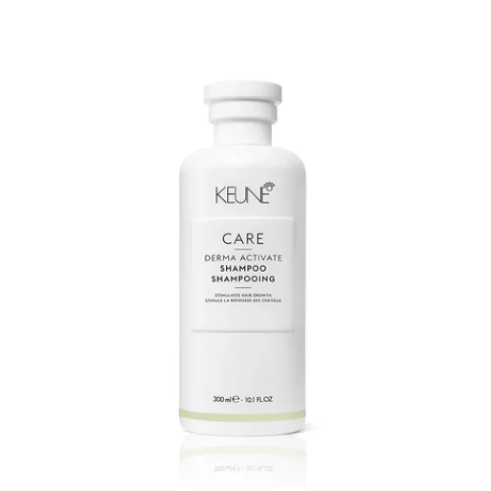 KEUNE Care Derma Activate Shampoo - Shampooing stimulant pour la pousse des cheveux, 300 ml