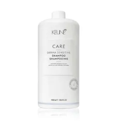 KEUNE CARE Derma Sensitive Shampoo — Shampooing pour cuir chevelu sec, sensible et irrité, 1000 ml