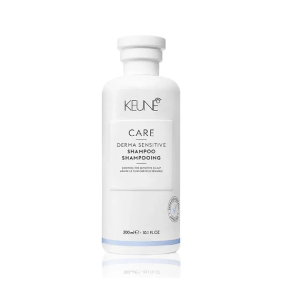 KEUNE CARE Derma Sensitive Shampooing pour cuir chevelu sec, sensible et irrité, 300 ml