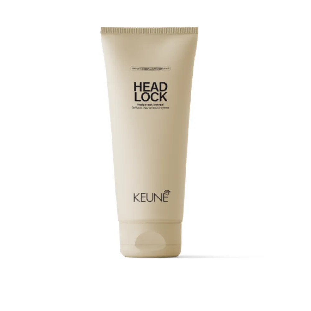 KEUNE Style HEAD LOCK - Gel de fixation moyenne à brillance intense, 200 ml