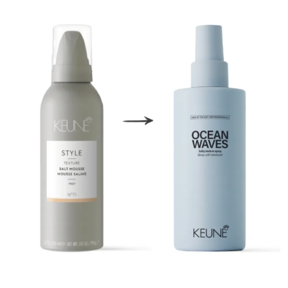 KEUNE Style OCEAN WAVES - Spray texturisant au sel, 200 ml