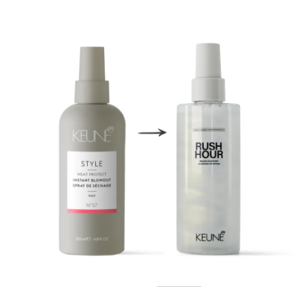 KEUNE Style RUSH HOUR – Spray pour le séchage des cheveux, 200 ml