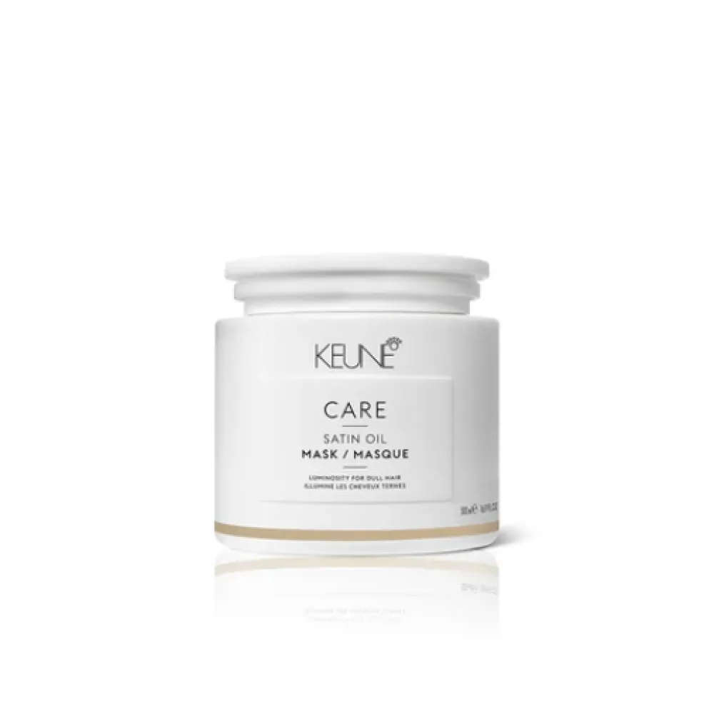 KEUNE Care Satin Oil Mask - Masque pour cheveux brillants, 500 ml