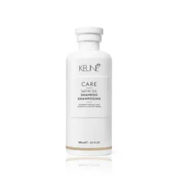 KEUNE Care Satin Oil Shampoo - Shampooing pour cheveux soyeux et brillants, 300 ml