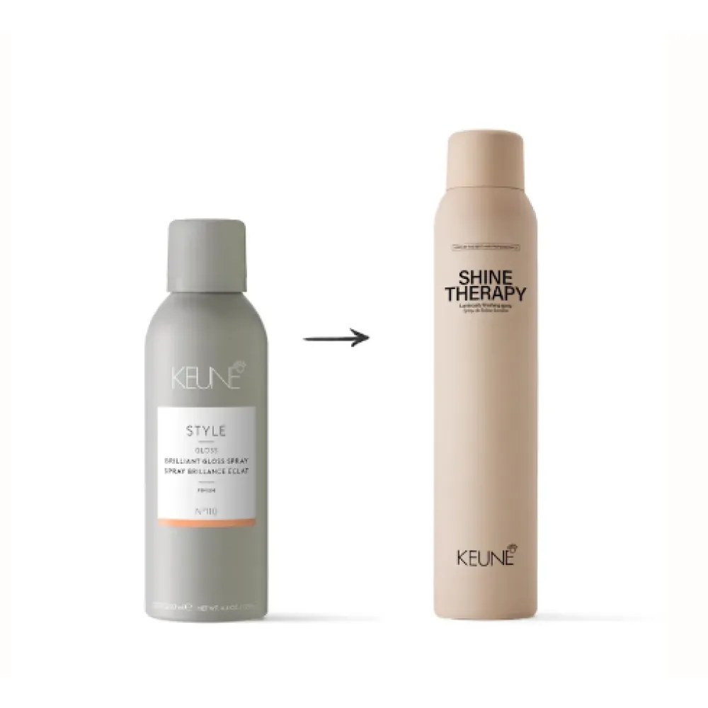 KEUNE Style SHINE THERAPY - Spray éclat, 200 ml