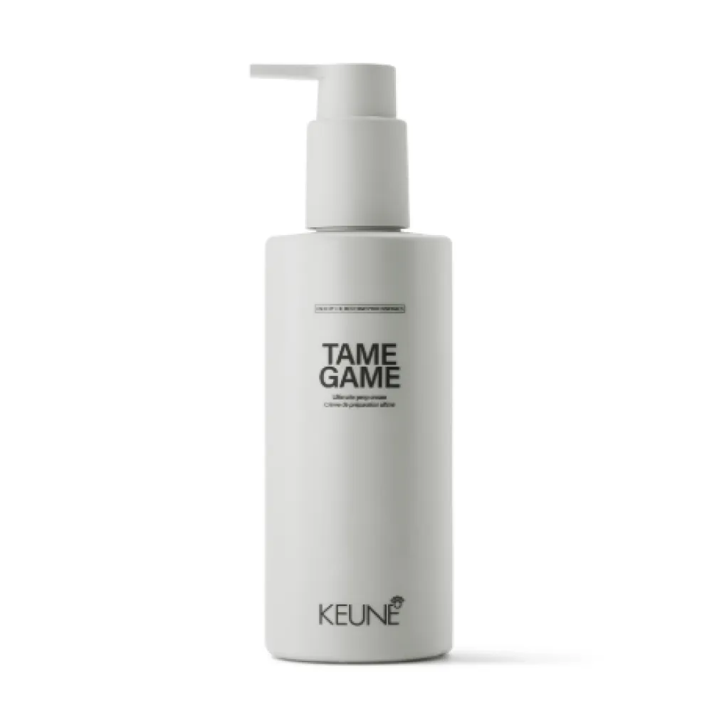 KEUNE Style TAME GAME - Crème préparatrice pour cheveux avant coiffage, 200 ml
