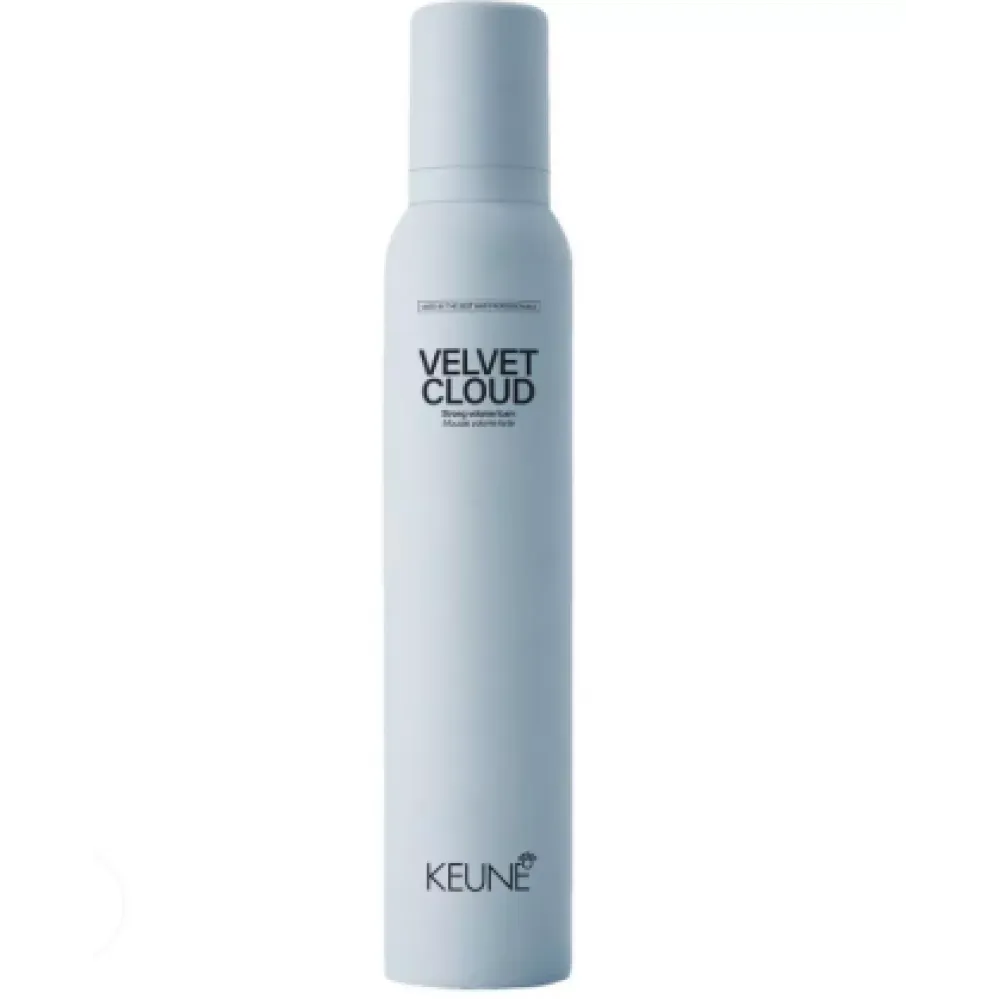 KEUNE Style VELVET CLOUD - Mousse volumisante tenue forte, 200 ml