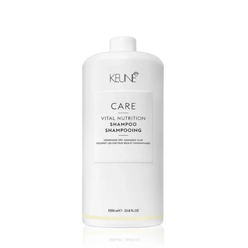 KEUNE Care Vital Nutrition Shampoo - Shampooing nourrissant, 1000 ml