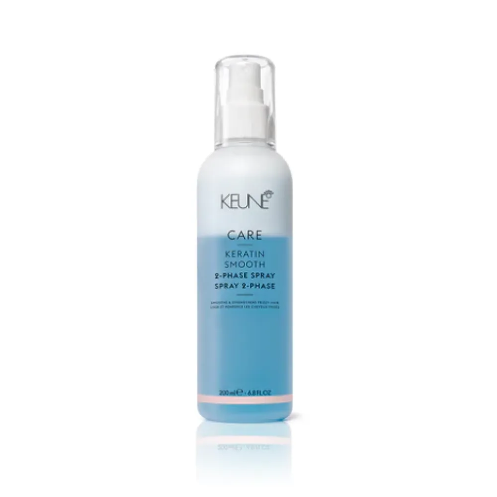 KEUNE Care Keratin Smooth — Spray biphasé lissant, 200 ml