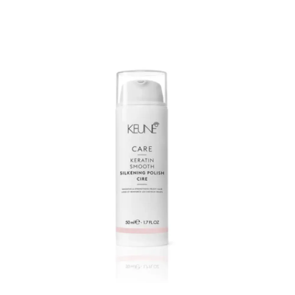 KEUNE Care Keratin Smooth Silkening Polish - Crème lissante, 50 ml