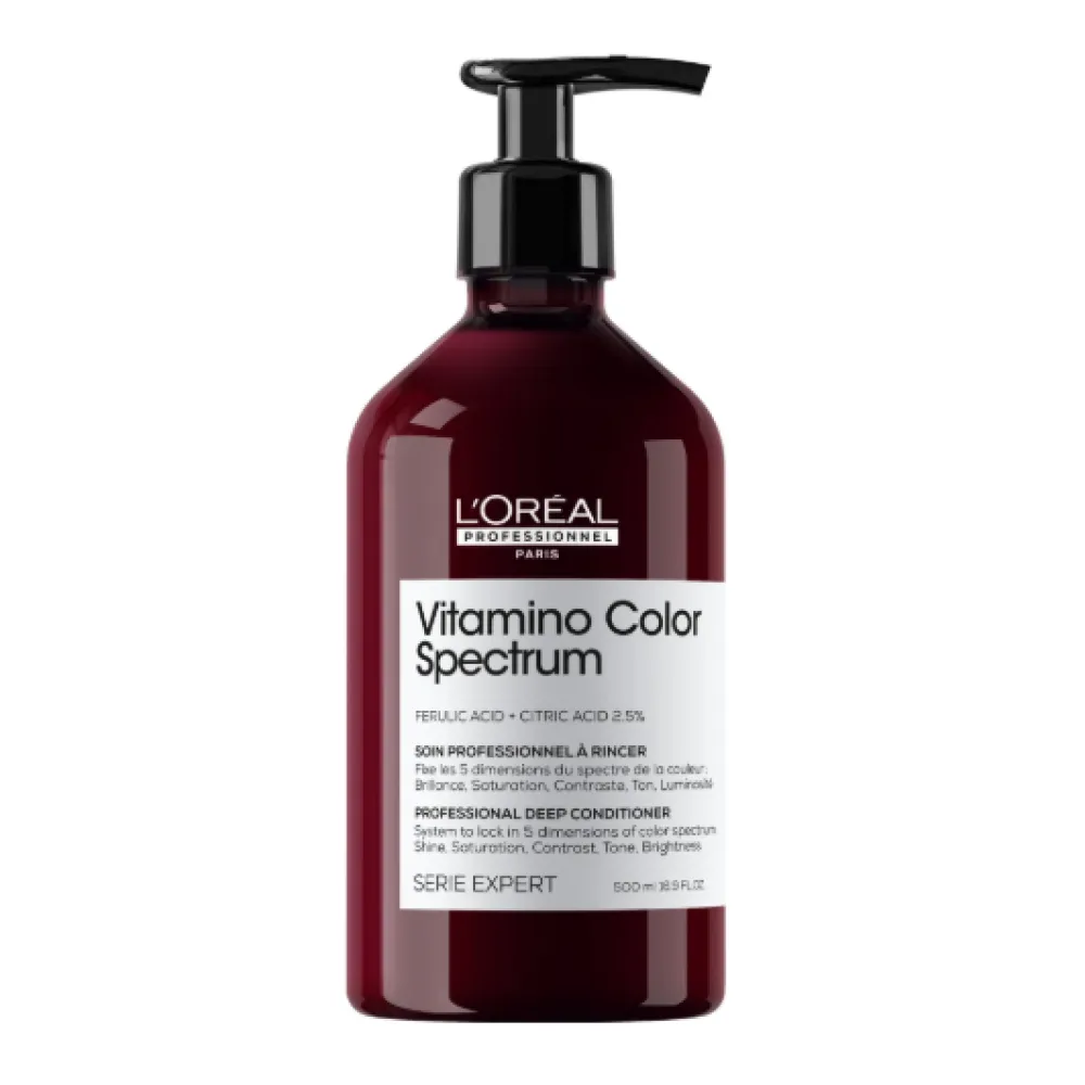 L'Oréal Professionnel Série Expert Vitamino Color Spectrum Après-shampooing pour cheveux colorés, 500 ml