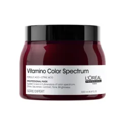 L'Oréal Professionnel Serie Expert Vitamino Color Spectrum Mask - Masque pour cheveux colorés, 500 ml