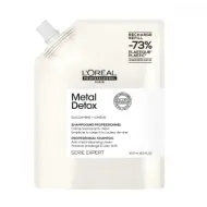 L'Oréal Professionnel Serie Expert Metal Detox Shampoo - Système professionnel de shampooing crémeux éliminant les dépôts métalliques, 500 ml, RECHARGE