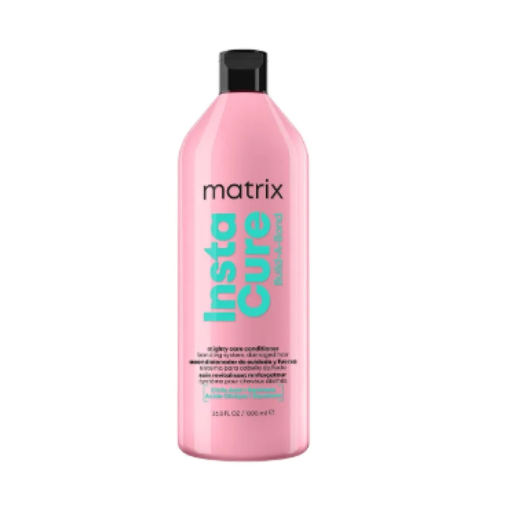 Matrix Instacure Build-a-Bond Mighty Bonds Conditioner — Après-shampooing réparateur et fortifiant pour cheveux abîmés, 1000 ml