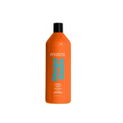 Matrix Total Results Mega Sleek Shampoo - Shampooing au beurre de karité pour cheveux indisciplinés, 1000 ml
