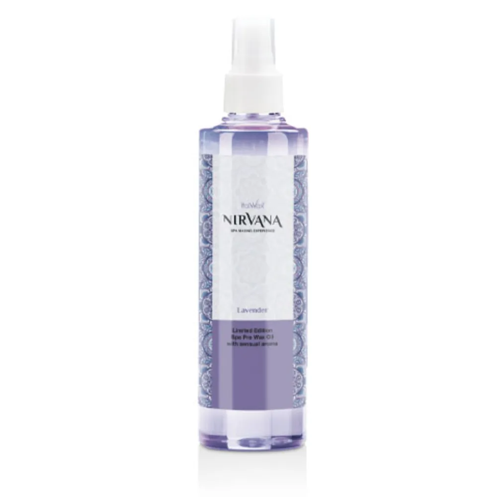 ItalWax NIRVANA Pre Wax LAVANDA Oil - Huile pré-épilation à la lavande, 250 ml