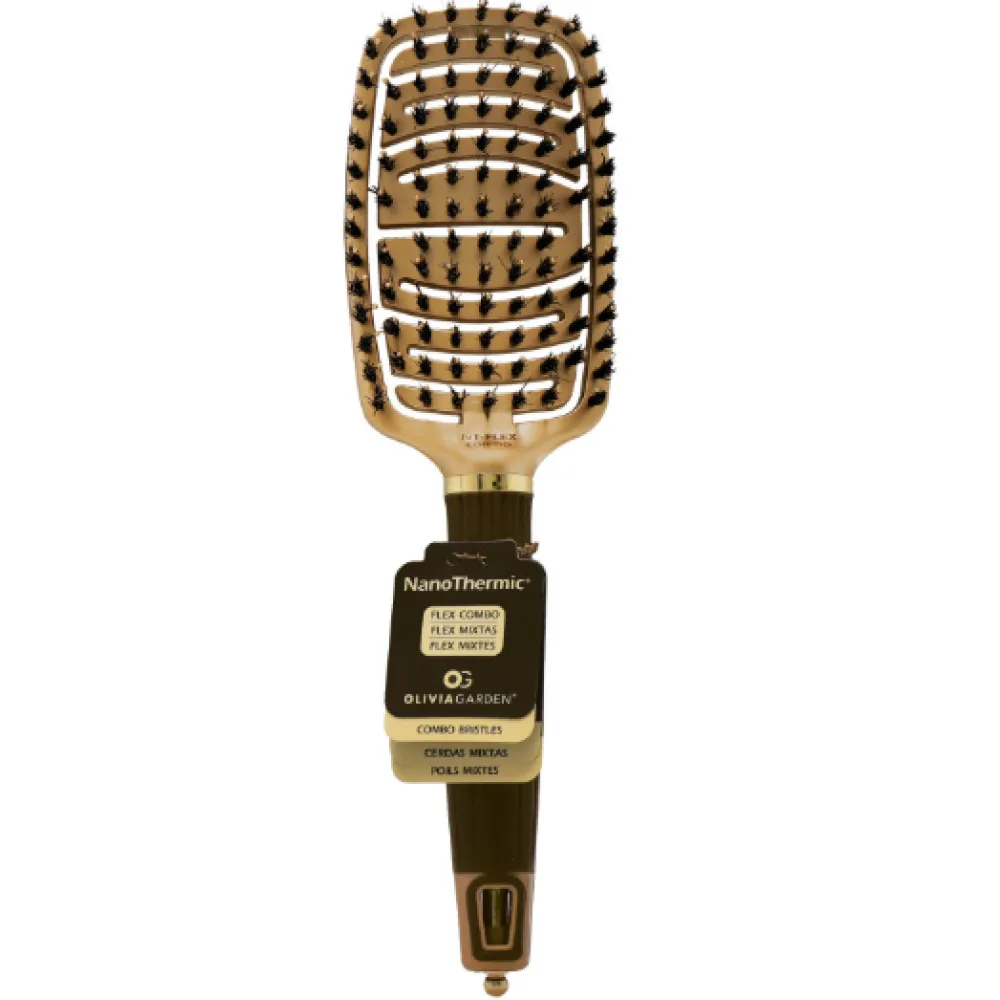 Olivia Garden 92 NanoThermic Flex Combo Brush - Brosse à cheveux