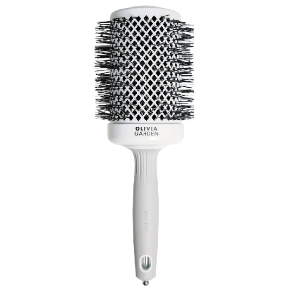 Olivia Garden Expert Blowout Speed White — brosse à cheveux 65 mm