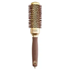 Olivia Garden Expert Blowout Shine Gold — brosse à cheveux 35 mm