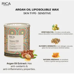 RICA Cire à l'huile d'argan, 800 ml
