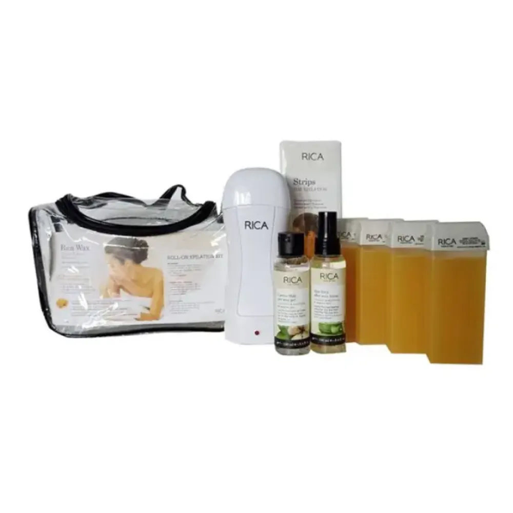 RICA Kit d'épilation à la cire roll-on