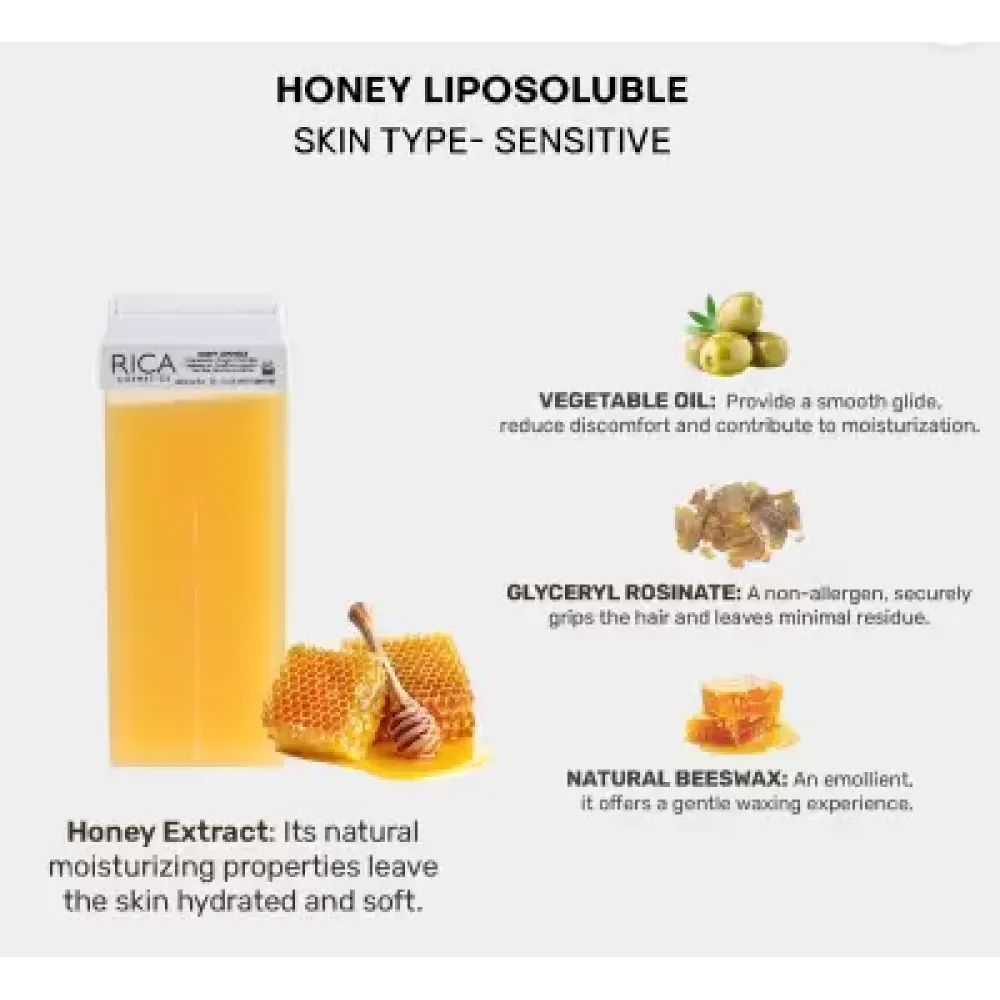 RICA Cire au miel, 100 ml
