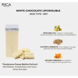 RICA Cire au chocolat blanc, 100 ml