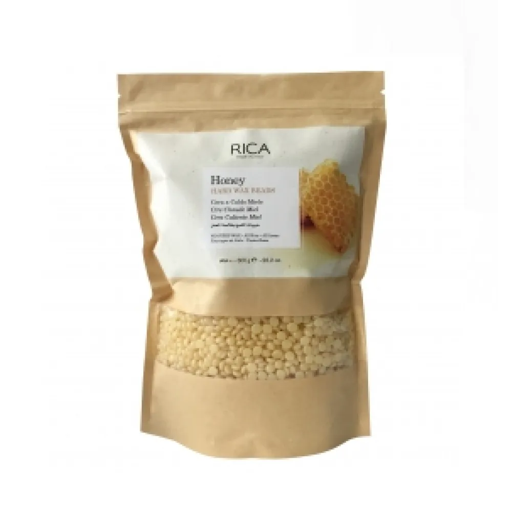 RICA Perles de cire dure au miel, 800 g