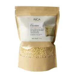 Perles de cire dure RICA White Chocolate – cire en granulés parfum chocolat blanc, 800 g