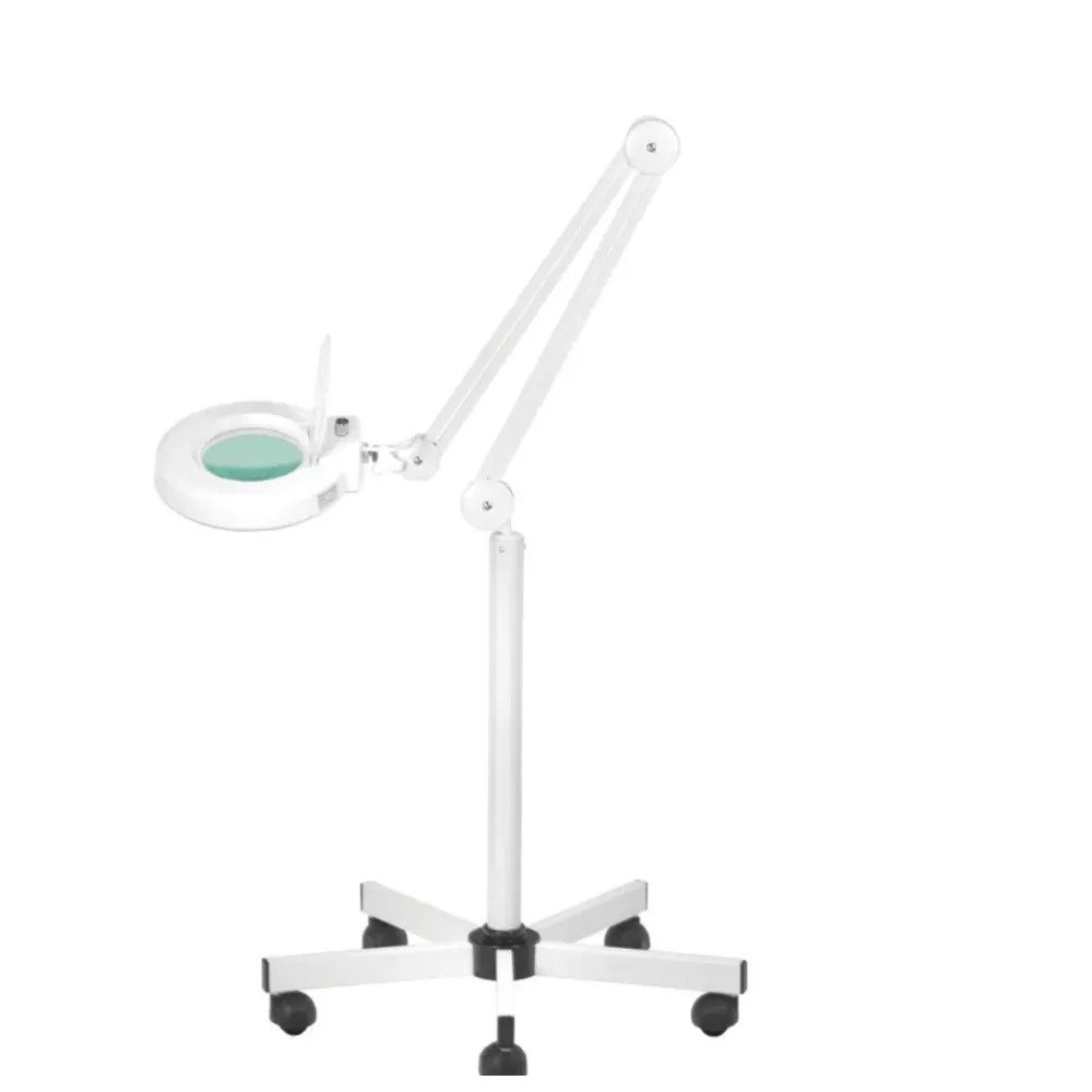 Lampe loupe LED S5 avec trépied, intensité lumineuse réglable, blanche (126684)