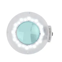 Lampe loupe LED S5 avec trépied, intensité lumineuse réglable, blanche