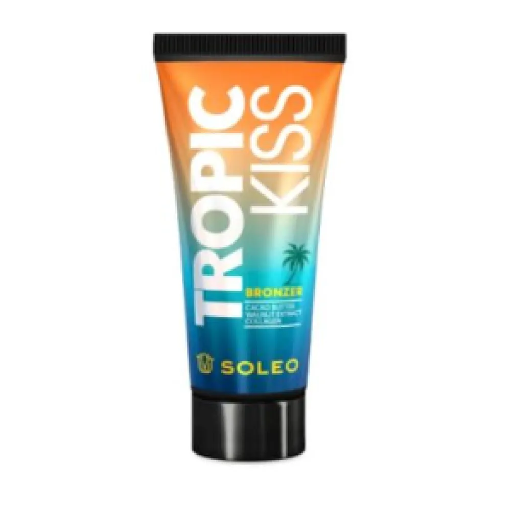 SOLEO Tropic Kiss - Crème pour solarium aux bronzers et au collagène, 150 ml