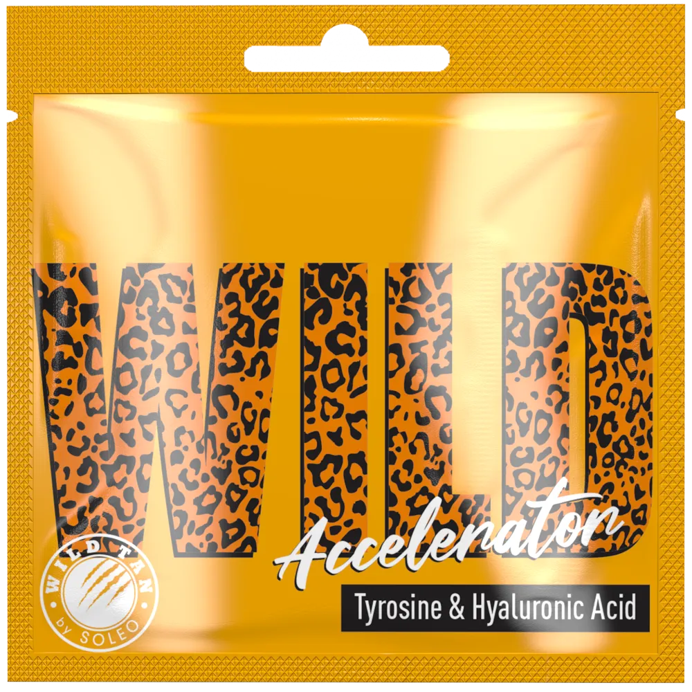 SOLEO WILD Accelerator - Crème pour solarium sans bronzants, 15 ml