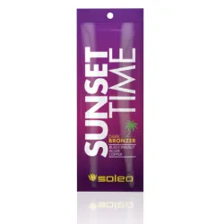 SOLEO Sunset Time - Crème pour solarium avec bronzers, 15 ml