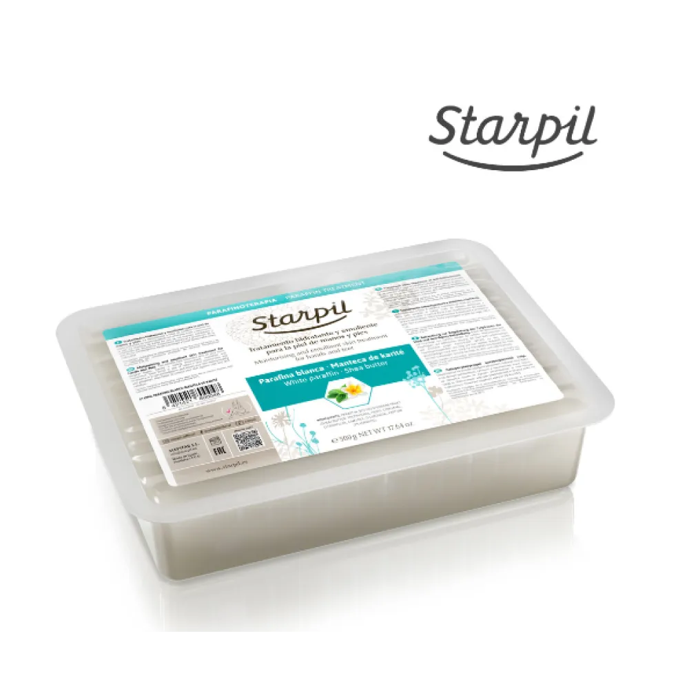 Starpil White Shea Butter – paraffine blanche au beurre de karité, 500 g