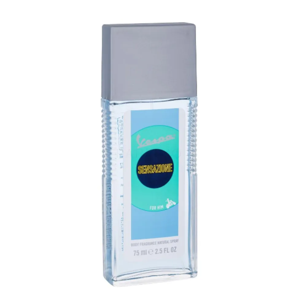 Vespa Sensazione Natural Body Spray — Déodorant pour homme, 75 ml