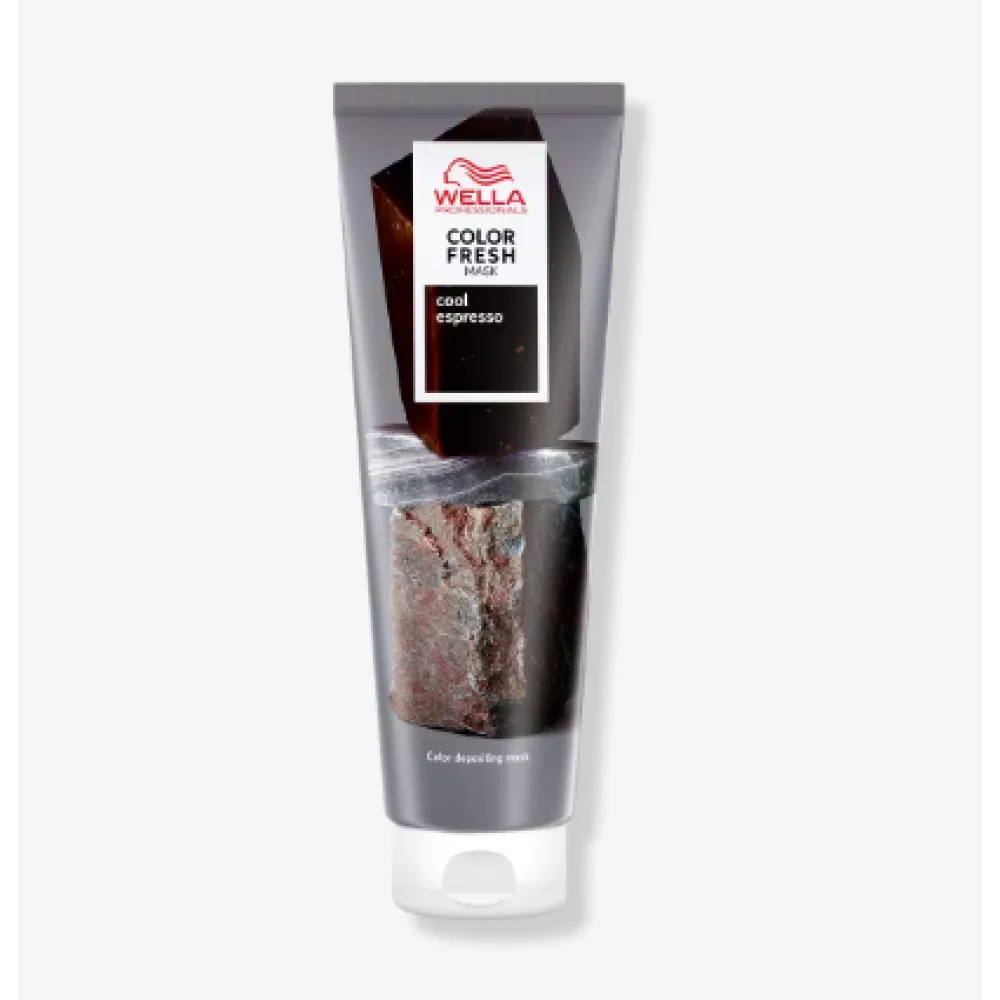 WELLA PROFESSIONAL COLOR FRESH MASK - Cool Espresso - Masque capillaire tonifiant, 150 ml