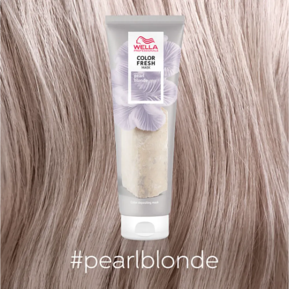 WELLA PROFESSIONAL COLOR FRESH MASK - Pearl Blonde - Masque ton sur ton pour cheveux, 150 ml