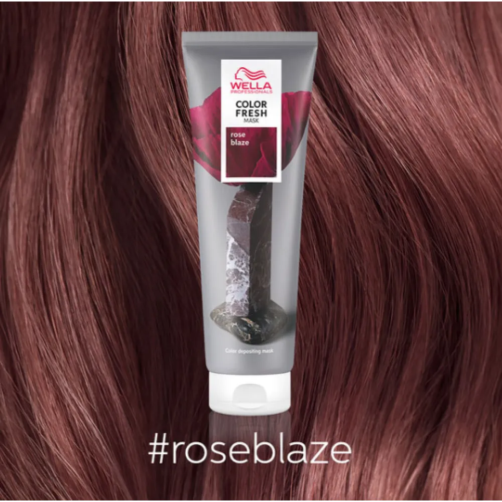 WELLA PROFESSIONAL COLOR FRESH MASK - Rose Blaze - Masque colorant ton sur ton, 150 ml