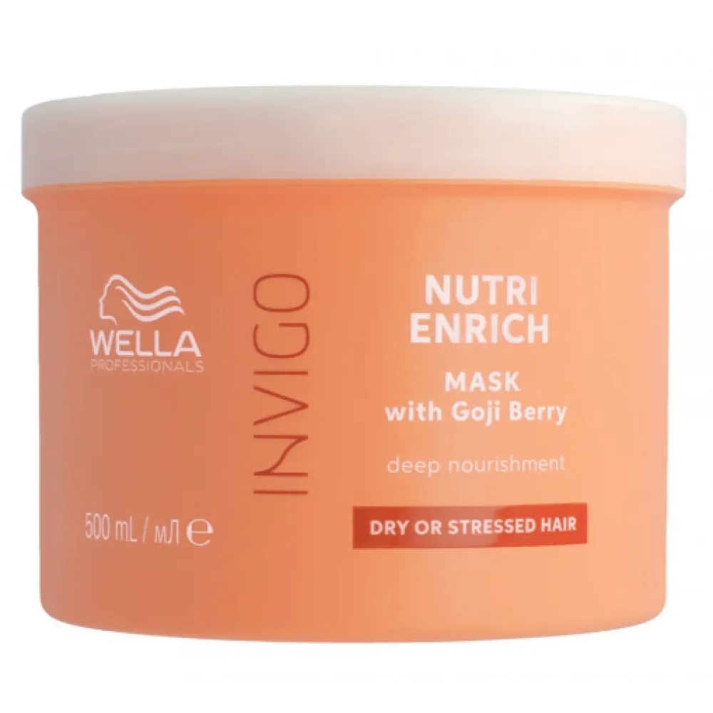 WELLA PROFESSIONAL INVIGO Nutri Enrich Mask – Masque nutritif profond pour cheveux, 500 ml