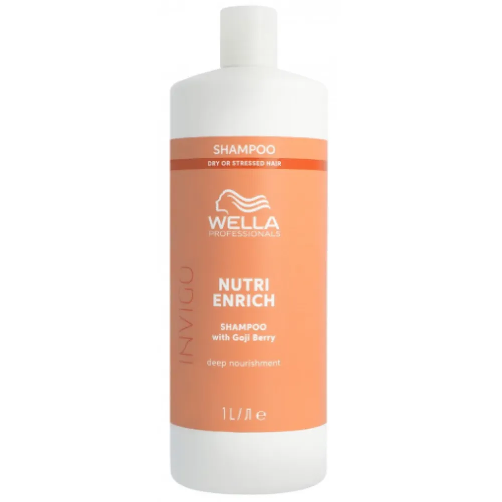 WELLA PROFESSIONAL INVIGO Nutri Enrich Shampoo - Shampooing pour une nutrition profonde des cheveux, 1000 ml