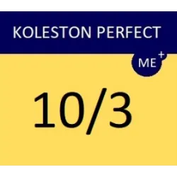 WELLA PROFESSIONALS KOLESTON PERFECT ME+ - Coloration pour cheveux, 10/3 - Blond très clair doré