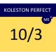 WELLA PROFESSIONALS KOLESTON PERFECT ME+ - Coloration pour cheveux, 10/3 - Blond très clair doré