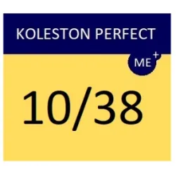 WELLA PROFESSIONALS KOLESTON PERFECT ME+ - Coloration pour cheveux, 10/38 - Blond platine doré perlé