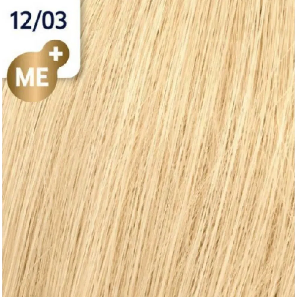 WELLA PROFESSIONALS KOLESTON PERFECT ME+ - Coloration, 12/03 - Blond naturel doré très clair